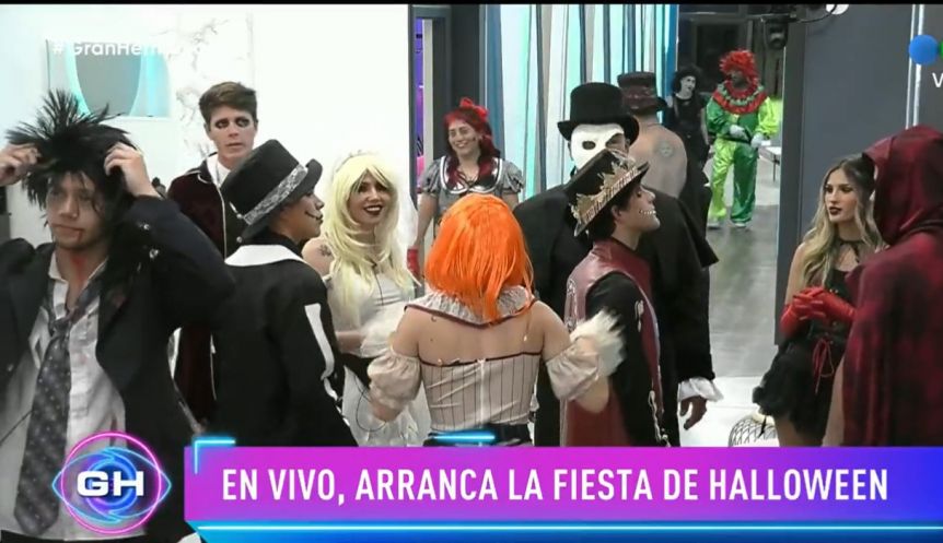 En Gran Hermano tuvieron la fiesta temática de Halloween y las redes  estallaron con los memes